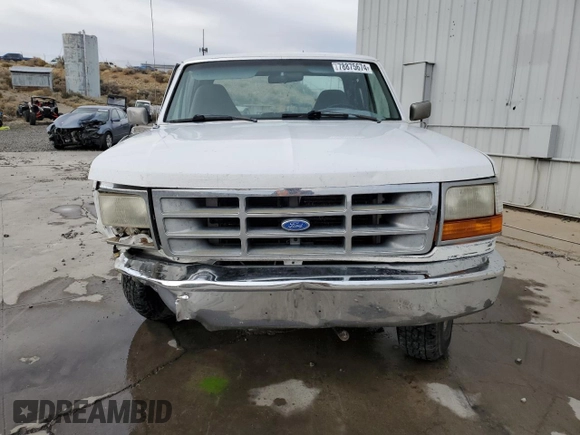 1996 Ford F-150 with VIN 1FTEX14H2TKA10044, listed as a Copart auction lot 78875674 with 0 mi miles and Salvage Title. Bid and sale history available at carsss.com. Image 5.