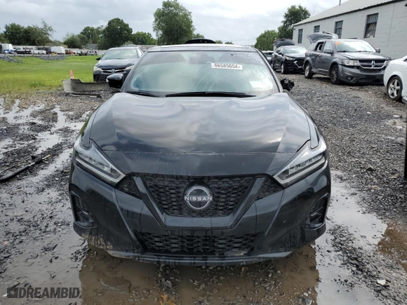 2023 Nissan Maxima SR with VIN 1N4AA6EV8PC506487, listed as a Copart auction lot 66585654 with 770 mi miles and Salvage Title. Bid and sale history available at carsss.com. Image 5.