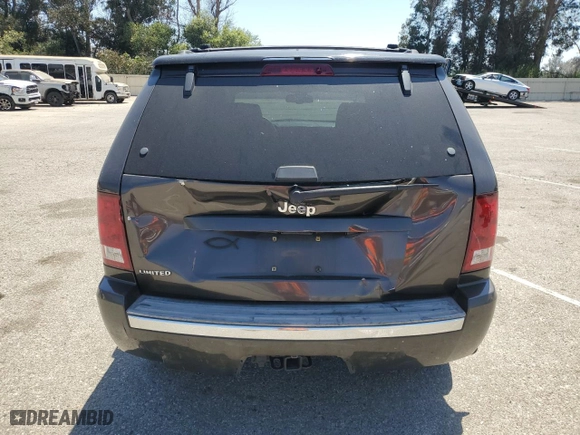2006 Jeep Grand Cherokee Limited with VIN 1J4HS58N86C117546, listed as a Copart auction lot 61478474 with 236,987 mi miles and Salvage Title. Bid and sale history available at carsss.com. Image 6.