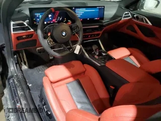 2025 BMW M4 Competition xDrive with VIN WBS33HK02SCS92678, listed as a Copart auction lot 88839855 with 4,304 mi miles and Salvage Title. Bid and sale history available at carsss.com. Image 8.
