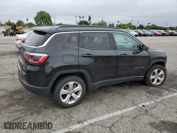 2020 Jeep Compass Latitude z VIN 3C4NJDBB0LT155146, wystawiony jako Copart lot #65617725 z przebiegiem 69 292 mil mil oraz Szkoda całkowita • Salvage title. Historia ofert i sprzedaży dostępna na DreamBid. Obrazek 3.