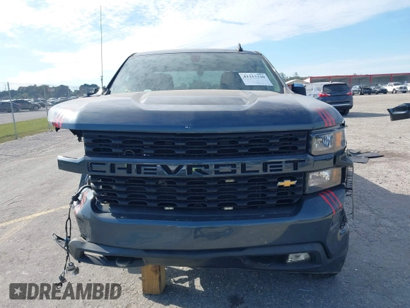 2020 Chevrolet Silverado 1500 Custom with VIN 1GCRWBEH9LZ112585, listed as a IAAI auction lot 41213320 with 59,432 mi miles. Bid and sale history available at carsss.com. Image 12.