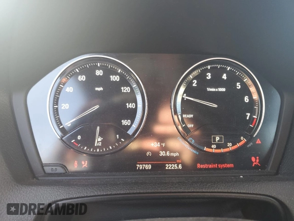 2018 BMW 2 Series 230i xDrive with VIN WBA2K1C53JVD41509, listed as a Copart auction lot 89009125 with 79,769 mi miles and Salvage Title. Bid and sale history available at carsss.com. Image 9.