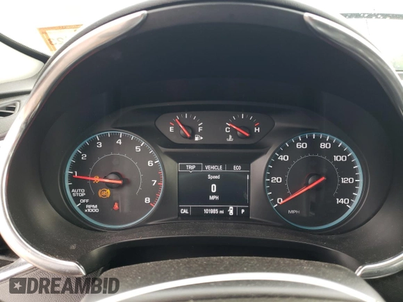 2016 Chevrolet Malibu LT with VIN 1G1ZE5ST1GF305133, listed as a Copart auction lot 56937415 with 101,985 mi miles and Clean Title. Bid and sale history available at DreamBid. Image 9.