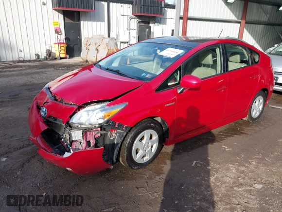 2011 Toyota Prius I with VIN JTDKN3DU2B5330785, listed as a IAAI auction lot 41710450 with 116,311 mi miles and . Bid and sale history available at DreamBid. Image 17.