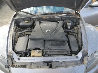 2004 Mazda RX-8 with VIN JM1FE17N240117619, listed as a Copart auction lot 77235454 with 121,887 mi miles and Clean Title. Bid and sale history available at carsss.com. Image 11.