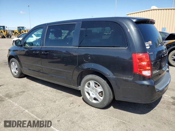 2012 Dodge Grand Caravan SE with VIN 2C4RDGBG6CR323638, listed as a Copart auction lot 52286345 with 189,686 mi miles and Clean Title. Bid and sale history available at DreamBid. Image 2.