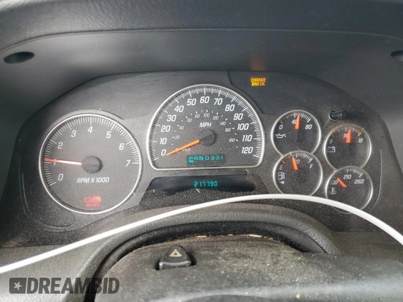 2004 GMC Envoy SLE with VIN 1GKDS13SX42234675, listed as a Copart auction lot 48780955 with 217,790 mi miles and Salvage Title. Bid and sale history available at carsss.com. Image 9.