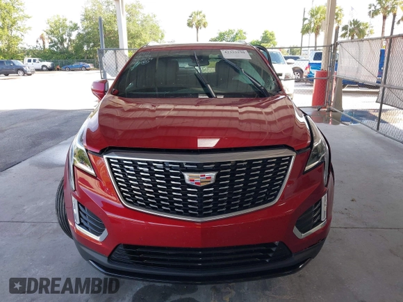 2024 Cadillac XT5 FWD Luxury with VIN 1GYKNAR42RZ738679, listed as a IAAI auction lot 42355530 with 14,660 mi miles and . Bid and sale history available at DreamBid. Image 12.