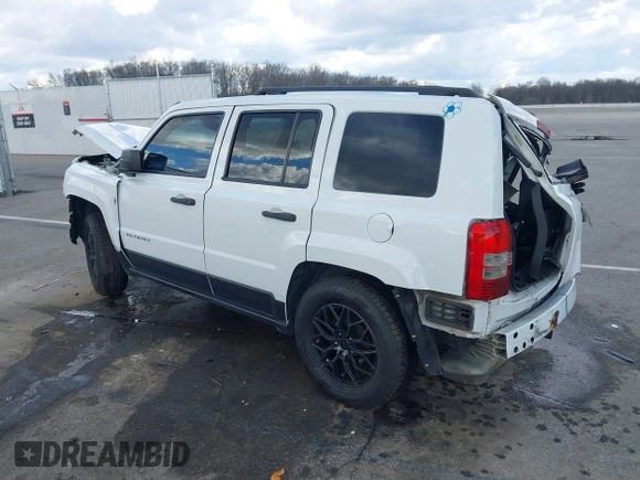 2014 Jeep Patriot Sport with VIN 1C4NJPBA9ED715277, listed as a IAAI auction lot 41674449 with 240,193 mi miles and . Bid and sale history available at carsss.com. Image 3.