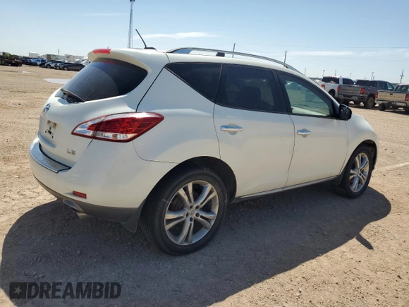 2011 Nissan Murano LE z VIN JN8AZ1MU0BW066470, wystawiony jako Copart lot #54093305 z przebiegiem 195 894 mil mil oraz Czysty tytuł • Clean title. Historia ofert i sprzedaży dostępna na DreamBid. Obrazek 3.