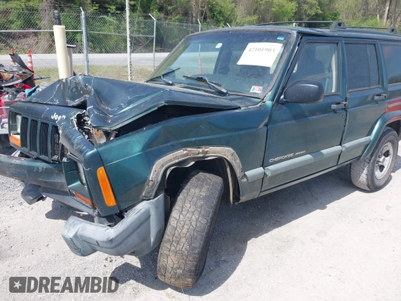1999 Jeep Cherokee Sport with VIN 1J4FF68S7XL538831, listed as a IAAI auction lot 42101903 with 255,734 mi miles and . Bid and sale history available at DreamBid. Image 2.
