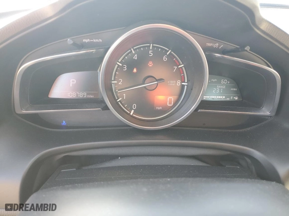 2018 Mazda Mazda3 4-Door Grand Touring with VIN 3MZBN1W37JM159935, listed as a Copart auction lot 51205595 with 108,789 mi miles and Salvage Title. Bid and sale history available at carsss.com. Image 9.