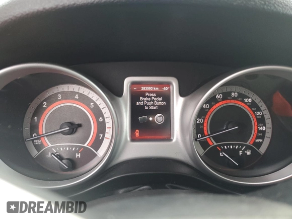 2013 Dodge Journey R/T with VIN 3C4PDDFG6DT724444, listed as a Copart auction lot 76496624 with 283,593 mi miles and Clean title. Bid and sale history available at DreamBid. Image 9.