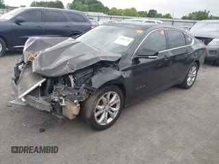 2018 Chevrolet Impala LT z VIN 2G1105S3XJ9100146, wystawiony jako IAAI lot #42053381 z przebiegiem 126 866 mil mil oraz . Historia ofert i sprzedaży dostępna na DreamBid. Obrazek 2.