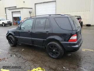 2002 Mercedes-Benz M-Class with VIN 4JGAB54E62A343938, listed as a Copart auction lot 87127184 with 226,811 mi miles and Clean Title. Bid and sale history available at carsss.com. Image 2.