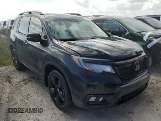 2021 Honda Passport Elite with VIN 5FNYF8H00MB010068, listed as a Copart auction lot 76408844 with 0 mi miles and Salvage Title. Bid and sale history available at carsss.com. Image 4.