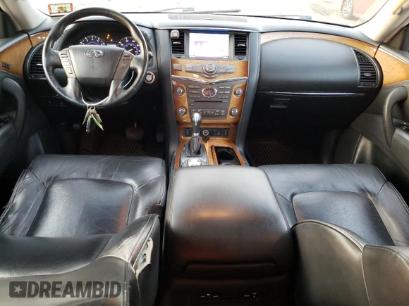 2011 Infiniti QX56 8-passenger with VIN JN8AZ2NC0B9300259, listed as a Copart auction lot 78878604 with 196,636 mi miles and Clean Title. Bid and sale history available at carsss.com. Image 8.