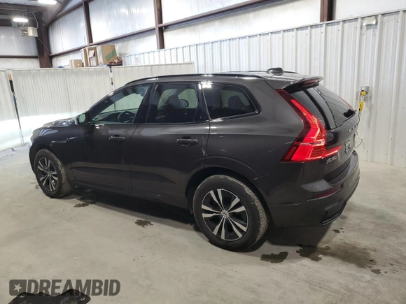 2024 Volvo XC60 Core Dark Theme with VIN YV4L12RK4R1829376, listed as a Copart auction lot 54715745 with 67,195 mi miles and Clean Title. Bid and sale history available at DreamBid. Image 2.