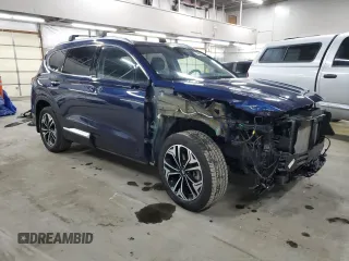 2020 Hyundai Santa Fe SEL with VIN 5NMS3CAA8LH279470, listed as a Copart auction lot 44563235 with 38,159 mi miles and Salvage Title. Bid and sale history available at carsss.com. Image 4.
