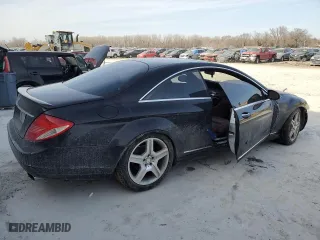 2007 Mercedes-Benz CL-Class 5.5L V8 with VIN WDDEJ71X27A003919, listed as a Copart auction lot 47253785 with 70,439 mi miles and Salvage Title. Bid and sale history available at carsss.com. Image 3.