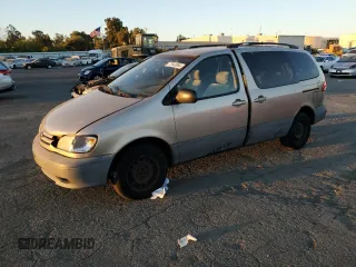 2003 Toyota Sienna CE with VIN 4T3ZF19C23U550972, listed as a Copart auction lot 77042684 with 89,036 mi miles and Clean Title. Bid and sale history available at carsss.com. Image 1.