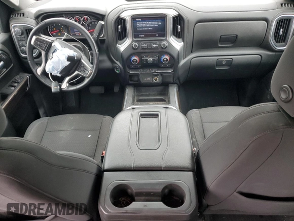 2021 Chevrolet Silverado 1500 LT Trail Boss with VIN 1GCPYFED0MZ439545, listed as a Copart auction lot 52602615 with 83,688 mi miles and Salvage Title. Bid and sale history available at DreamBid. Image 8.