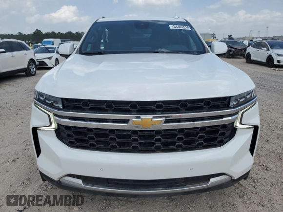2023 Chevrolet Suburban LS z VIN 1GNSKBKD6PR109736, wystawiony jako Copart lot #54401815 z przebiegiem 26 871 mil mil oraz Szkoda całkowita • Salvage title. Historia ofert i sprzedaży dostępna na DreamBid. Obrazek 5.