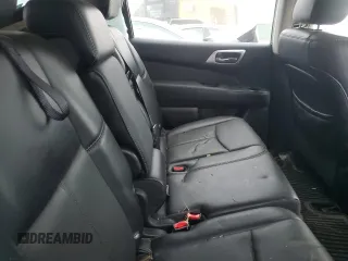 2019 Nissan Pathfinder Platinum with VIN 5N1DR2MM6KC651274, listed as a Copart auction lot 52737215 with 37,459 mi miles and Salvage title. Bid and sale history available at DreamBid. Image 11.