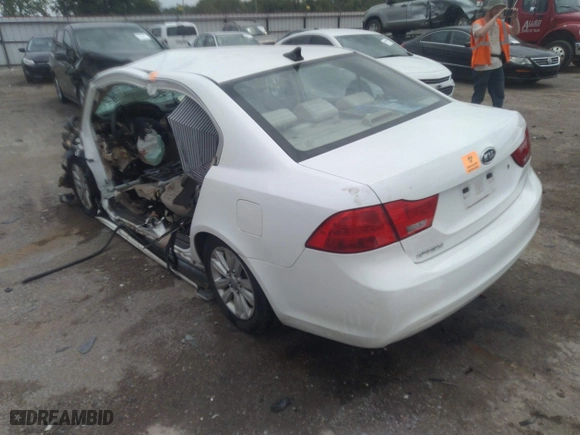 2010 Kia Optima LX with VIN KNAGG4A80A5431946, listed as a IAAI auction lot 36811888 with 1 mi miles. Bid and sale history available at carsss.com. Image 3.