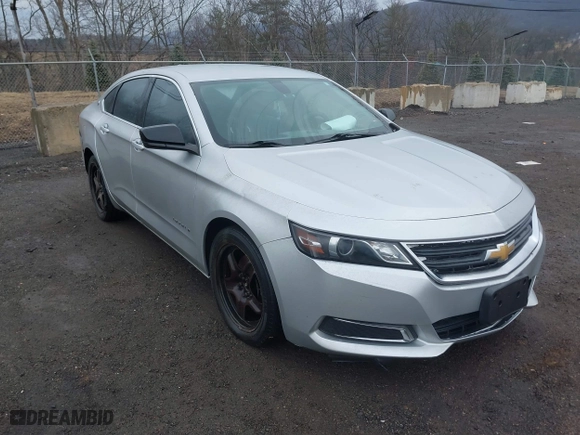 2016 Chevrolet Impala LS with VIN 2G11X5SAXG9171611, listed as a IAAI auction lot 41669397 with 210,217 mi miles. Bid and sale history available at carsss.com. Image 1.