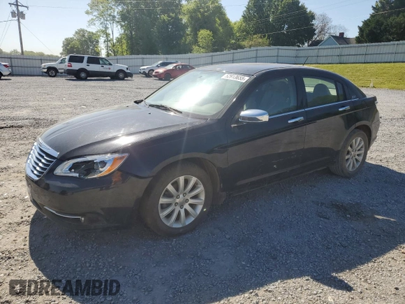 2014 Chrysler 200 Limited z VIN 1C3CCBCG0EN198487, wystawiony jako Copart lot #52913655 z przebiegiem Nie podano mil oraz Szkoda całkowita • Salvage title. Historia ofert i sprzedaży dostępna na DreamBid. Obrazek 1.