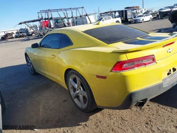 2014 Chevrolet Camaro LT with VIN 2G1FC1E38E9153306, listed as a IAAI auction lot 41243234 with NaN miles. Bid and sale history available at carsss.com. Image 15.