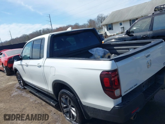 2022 Honda Ridgeline Sport z VIN 5FPYK3F12NB009135, wystawiony jako IAAI lot #41705000 z przebiegiem 50 551 mil mil oraz . Historia ofert i sprzedaży dostępna na DreamBid. Obrazek 3.