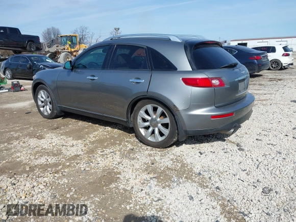 2004 Infiniti FX with VIN JNRBS08W94X404200, listed as a IAAI auction lot 41780095 with 148,802 mi miles. Bid and sale history available at carsss.com. Image 3.