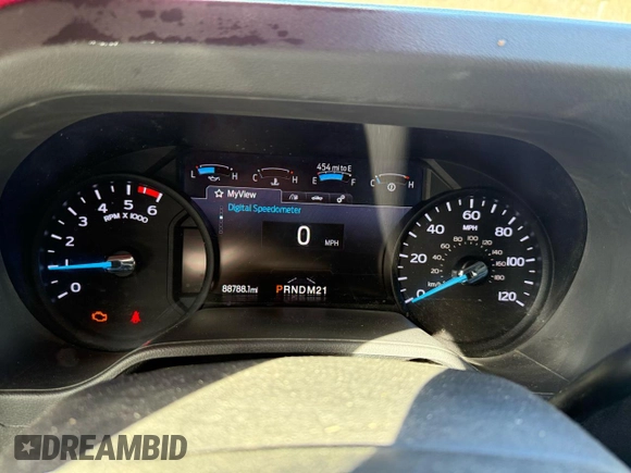 2021 Ford Econoline Cargo with VIN 1FDXE4FN2MDC34418, listed as a Copart auction lot 47252055 with 88,788 mi miles and Clean Title. Bid and sale history available at DreamBid. Image 6.