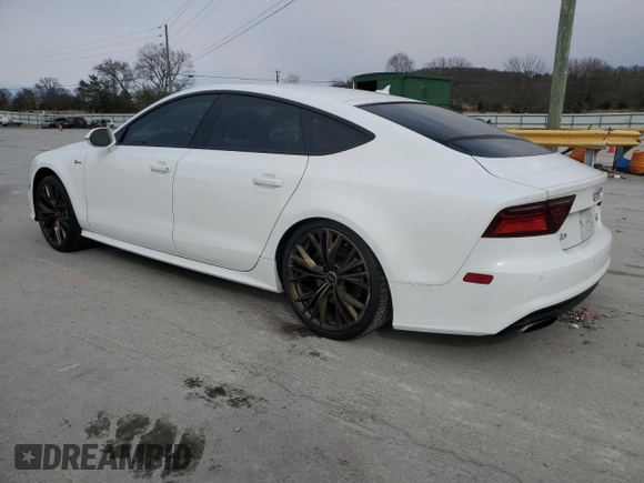 2018 Audi A7 Premium Plus with VIN WAUW3AFC9JN075029, listed as a Copart auction lot 48220215 with 118,740 mi miles and Salvage Title. Bid and sale history available at carsss.com. Image 2.