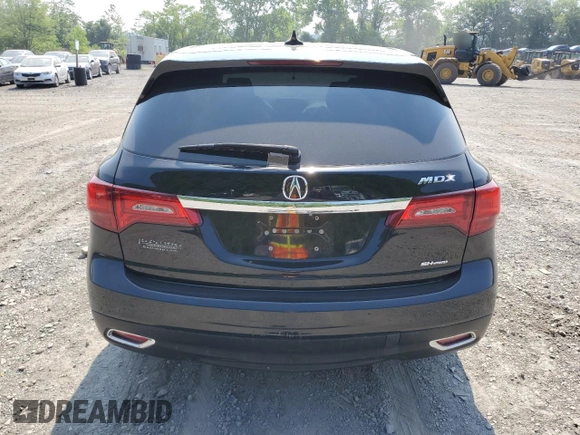 2015 Acura MDX Technology z VIN 5FRYD4H66FB012556, wystawiony jako Copart lot #59626515 z przebiegiem Nie podano mil oraz Czysty tytuł • Clean title. Historia ofert i sprzedaży dostępna na DreamBid. Obrazek 6.