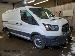 2024 Ford Transit Cargo with VIN 1FTYE1Y88RKA20387, listed as a Copart auction lot 89136935 with 30,190 mi miles and Clean Title. Bid and sale history available at carsss.com. Image 4.