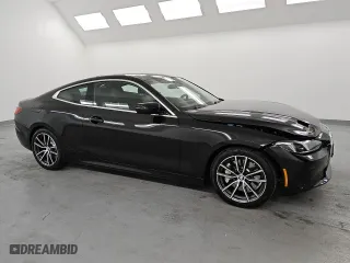 2025 BMW 4 Series 430i with VIN WBA43DA05SCT00064, listed as a Copart auction lot 53855305 with 11,515 mi miles and Clean Title. Bid and sale history available at carsss.com. Image 4.