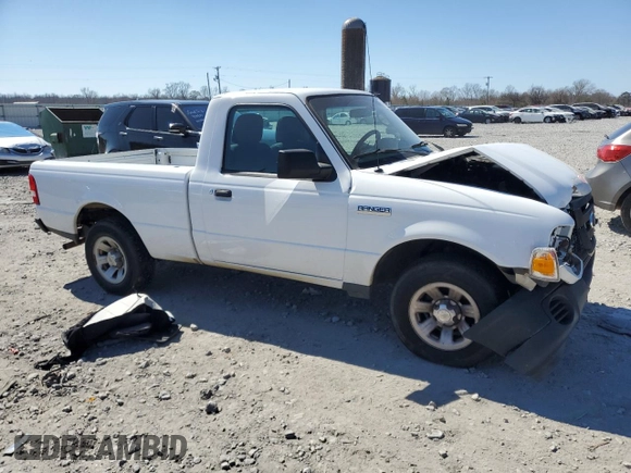 2011 Ford Ranger XL with VIN 1FTKR1AD4BPA88616, listed as a Copart auction lot 46896725 with 205,118 mi miles and Salvage Title. Bid and sale history available at DreamBid. Image 4.