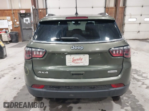 2021 Jeep Compass Latitude with VIN 3C4NJDBB1MT566220, listed as a IAAI auction lot 41816107 with 69,139 mi miles and . Bid and sale history available at DreamBid. Image 16.