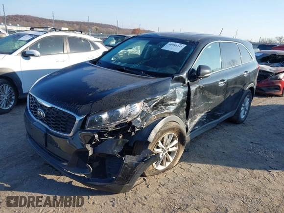 2020 Kia Sorento LX V6 with VIN 5XYPGDA56LG615176, listed as a IAAI auction lot 40988241 with 103,338 mi miles. Bid and sale history available at carsss.com. Image 21.