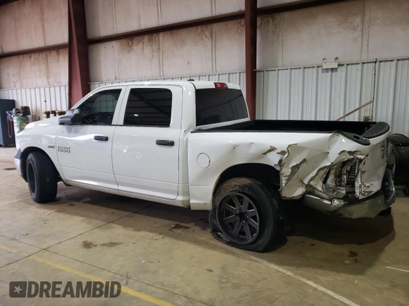 2016 Ram 1500 Tradesman with VIN 1C6RR7KT1GS400815, listed as a Copart auction lot 55263085 with 69,358 mi miles and Salvage title. Bid and sale history available at DreamBid. Image 2.