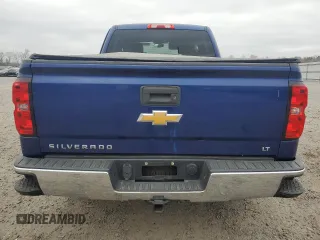 2014 Chevrolet Silverado 1500 LT with VIN 1GCUKREC3EF195504, listed as a Copart auction lot 49352085 with 128,235 mi miles and Salvage Title. Bid and sale history available at DreamBid. Image 6.