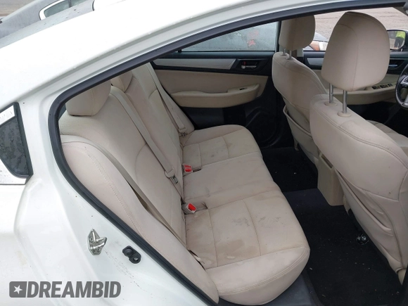 2016 Subaru Legacy 2.5i Premium with VIN 4S3BNAC68G3055238, listed as a IAAI auction lot 41851990 with 103,250 mi miles. Bid and sale history available at carsss.com. Image 8.