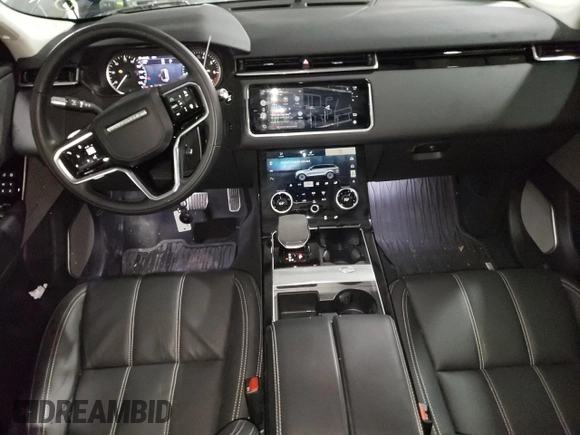 2021 Land Rover Range Rover Velar R-Dynamic S with VIN SALYT2EX6MA327135, listed as a Copart auction lot 47792473 with 7,539 mi miles. Bid and sale history available at carsss.com. Image 8.