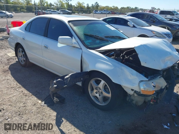 2003 Acura TL with VIN 19UUA56623A066329, listed as a IAAI auction lot 41834882 with 194,525 mi miles. Bid and sale history available at carsss.com. Image 1.