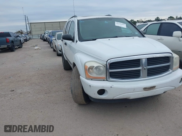 2006 Dodge Durango SLT with VIN 1D4HD48296F130663, listed as a IAAI auction lot 41249997 with 246,850 mi miles and . Bid and sale history available at DreamBid. Image 1.