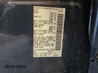 2017 Nissan Murano S z VIN 5N1AZ2MGXHN201590, wystawiony jako Copart lot #57227565 z przebiegiem 60 124 mil mil oraz Szkoda całkowita • Salvage title. Historia ofert i sprzedaży dostępna na DreamBid. Obrazek 12.
